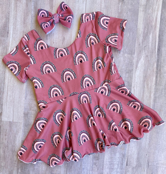 Cheetah Love- Peplum Top