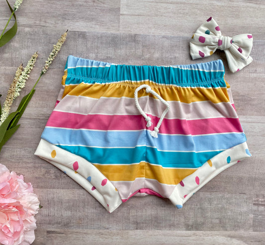 Sister Stripes-Shorties