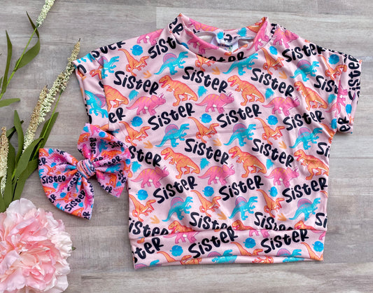 Sister-Saurus - Dolman Top