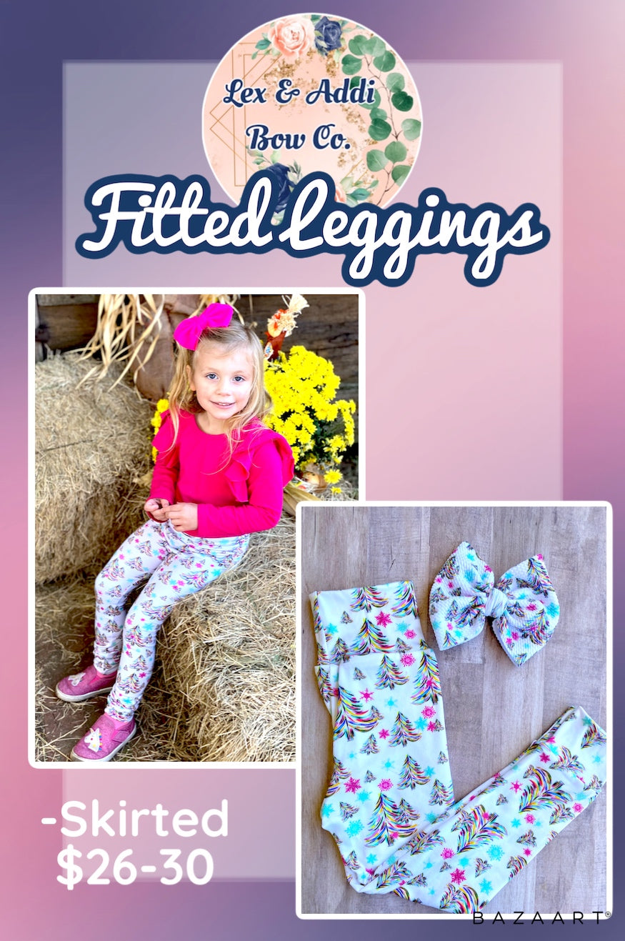 Sassy Shamrocks-Fitted Leggings