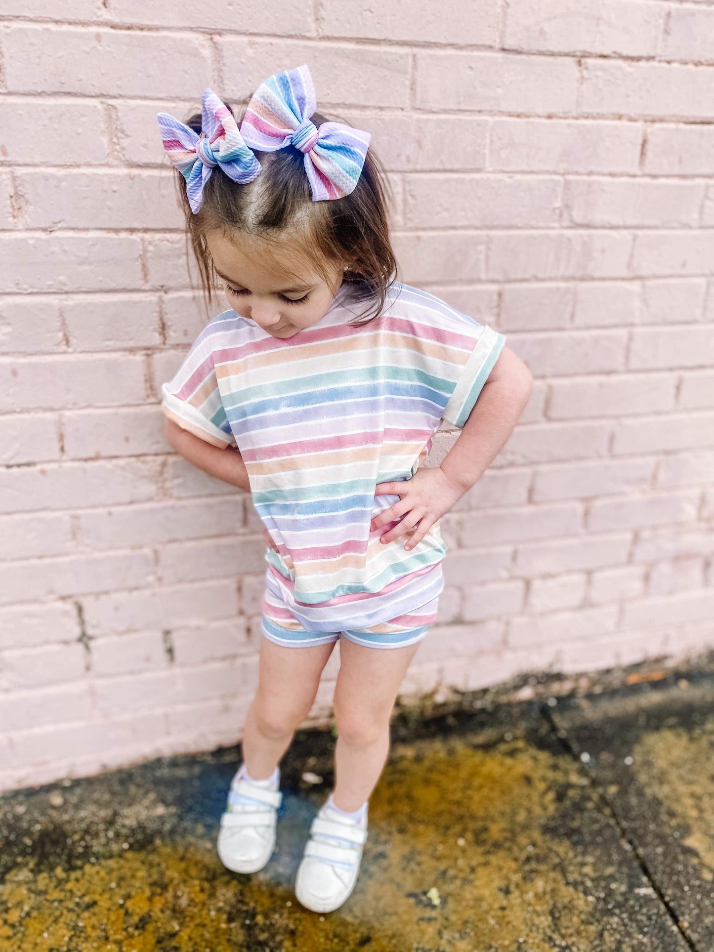 Vintage Rainbow- Bow Styles