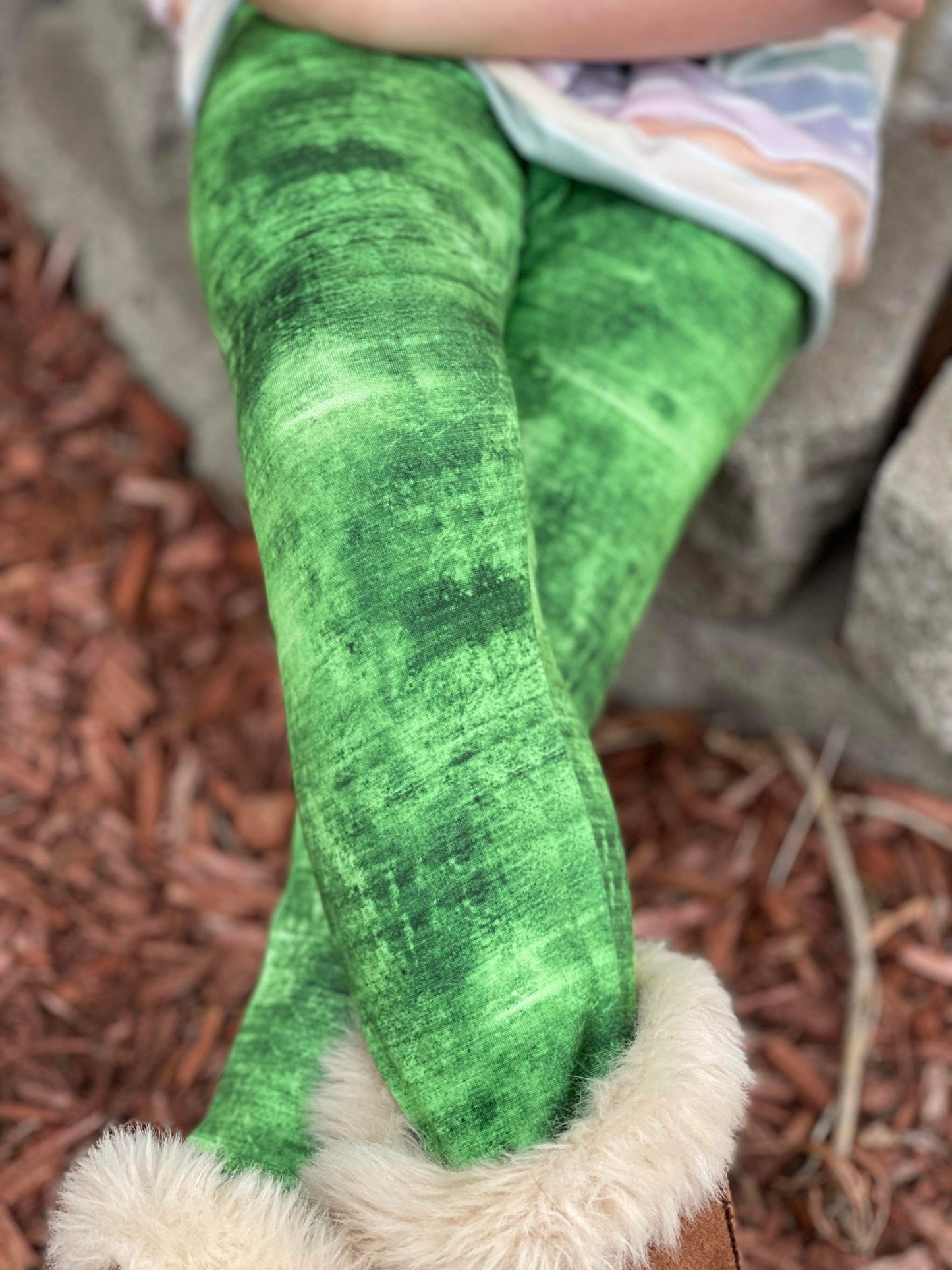 Lucky Green- Fitted Leggings