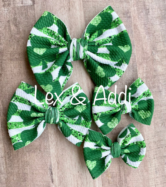 Sassy Shamrocks- Scrunchies