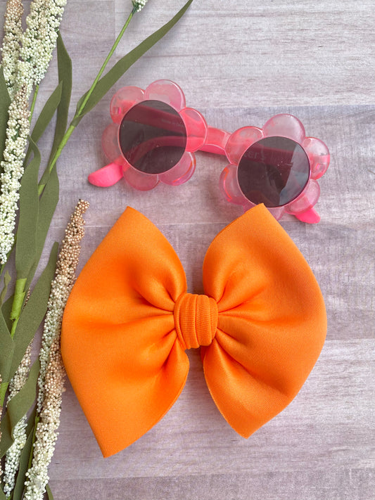 Orange Swim- Bow Styles