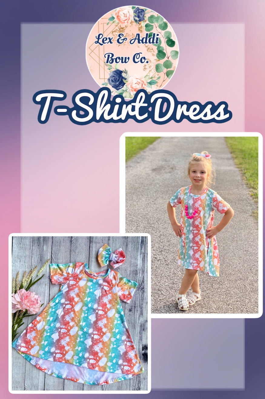 Paradise- T-Shirt Dress