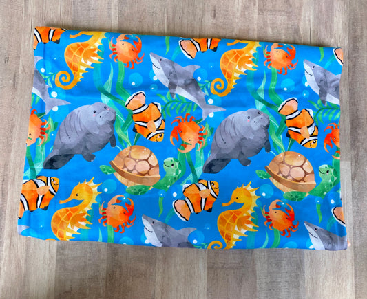 Aquarium-  Biker Shorts