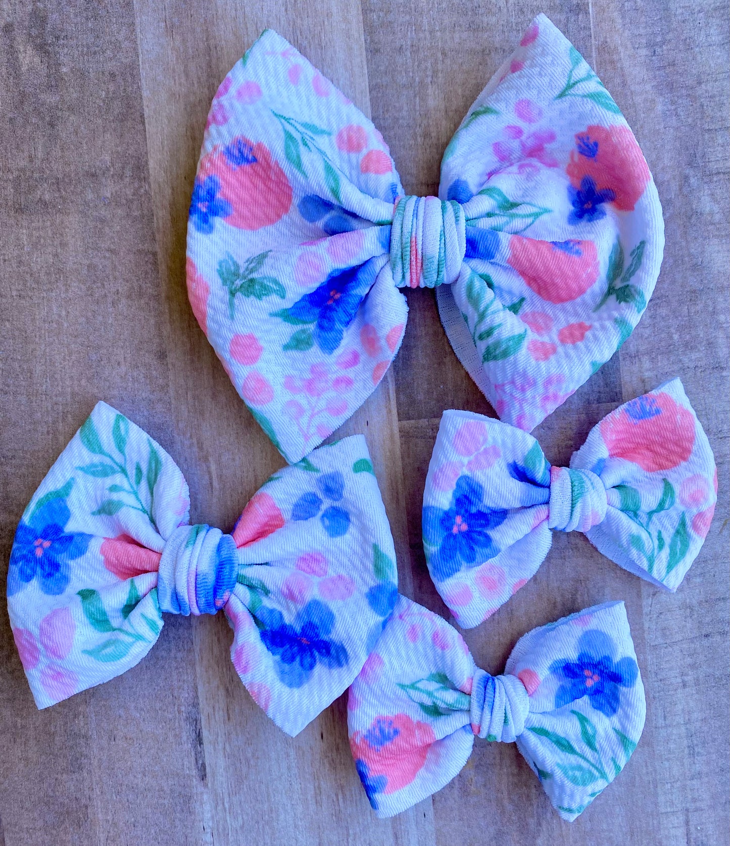 Peach Blossom- Scrunchies