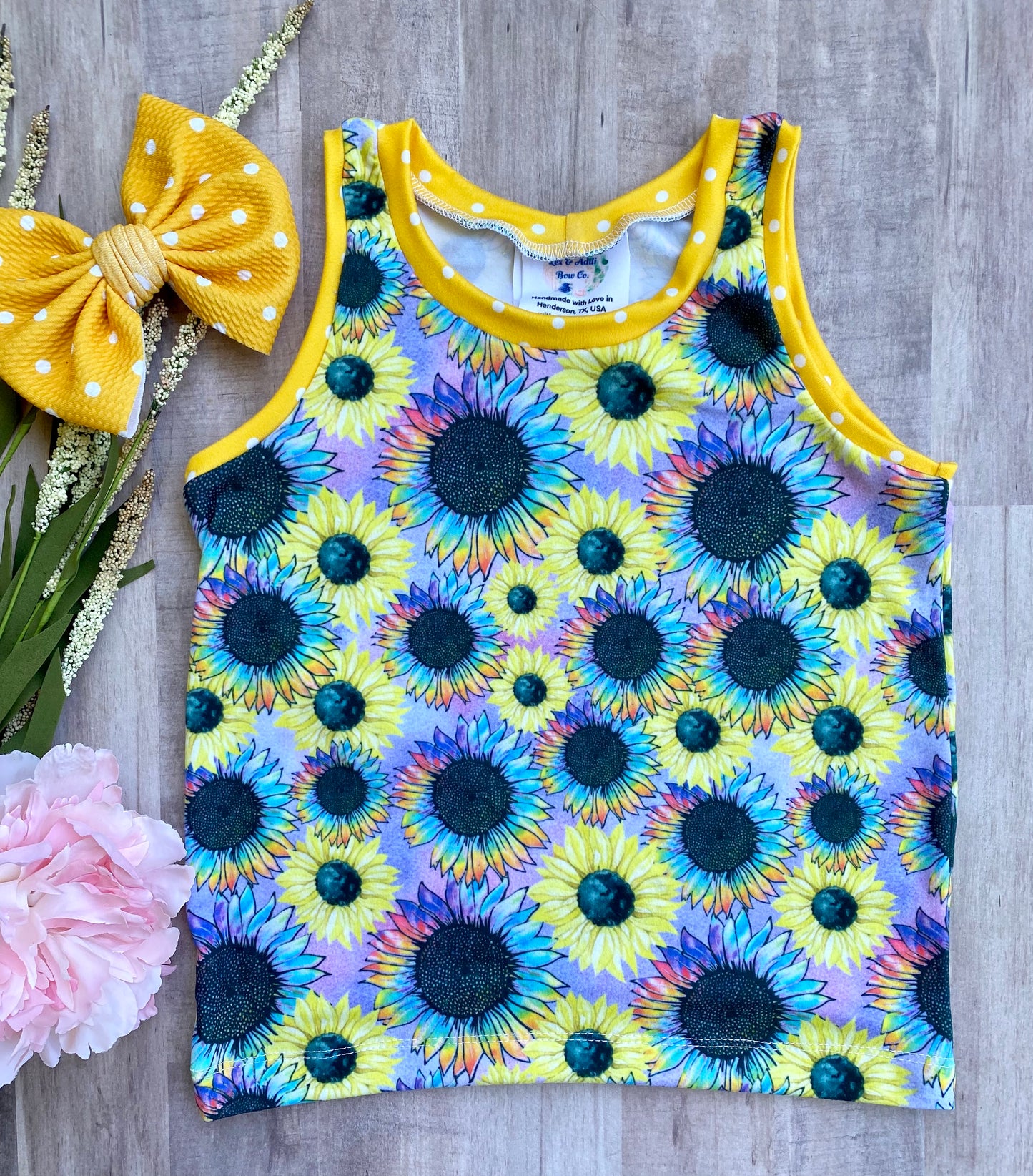 Flower Power- Tank Tops