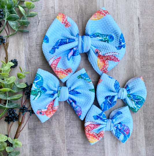 Sea Turtles - Scrunchies