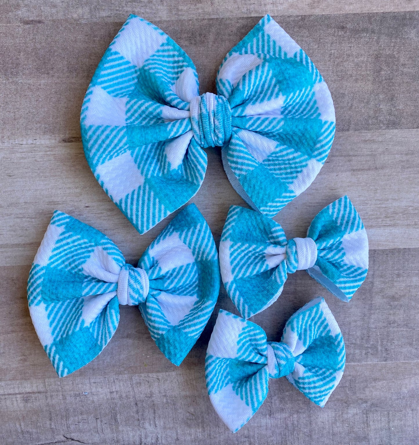 Island Plaid- Bow Styles