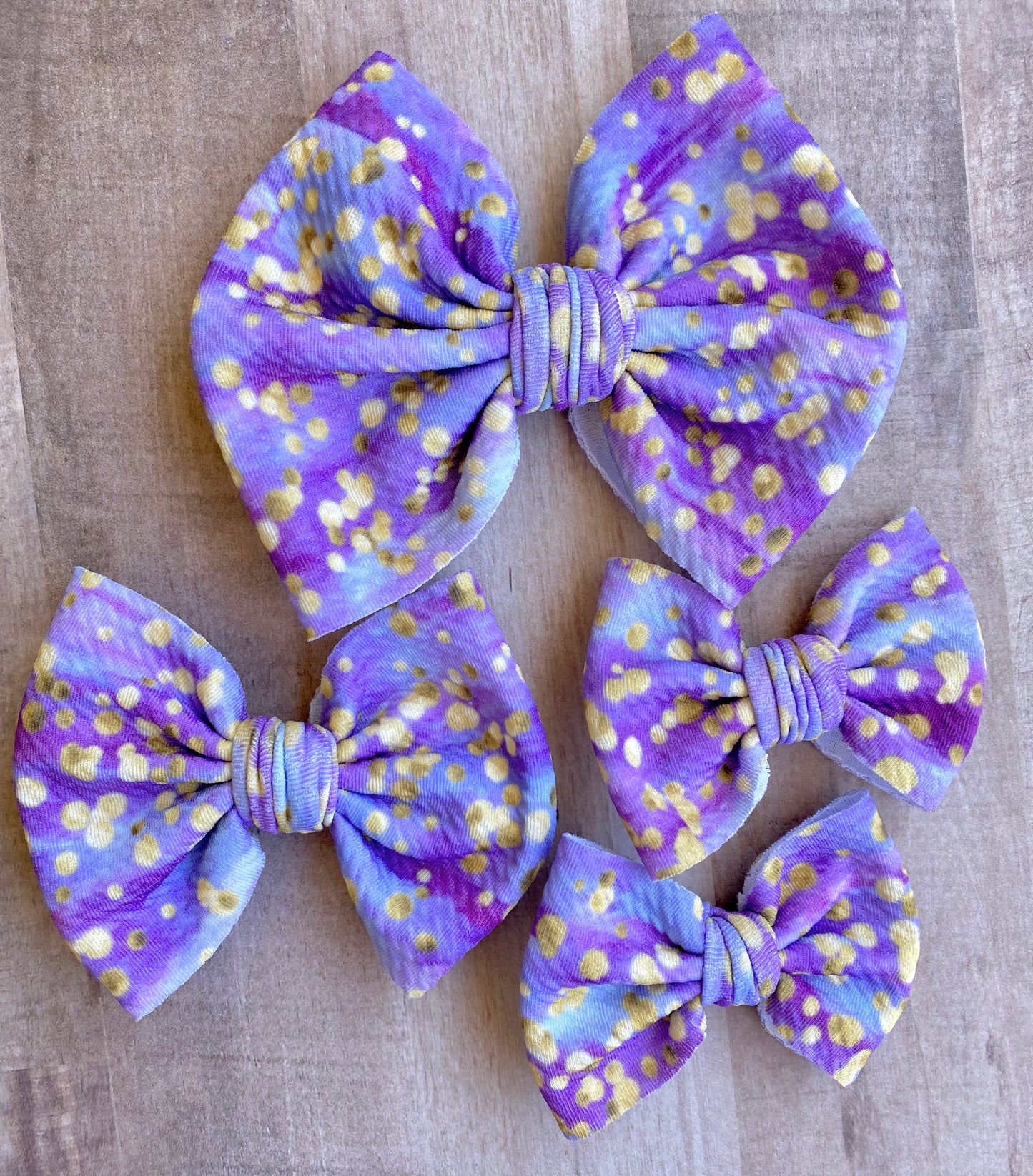 Purple Rain-Scrunchies