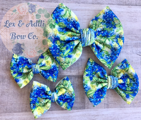 Bluebonnets- Bow Styles