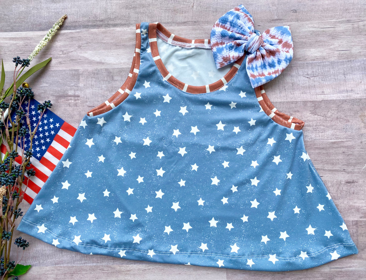 Vintage Stars & Stripes- Tank Tops