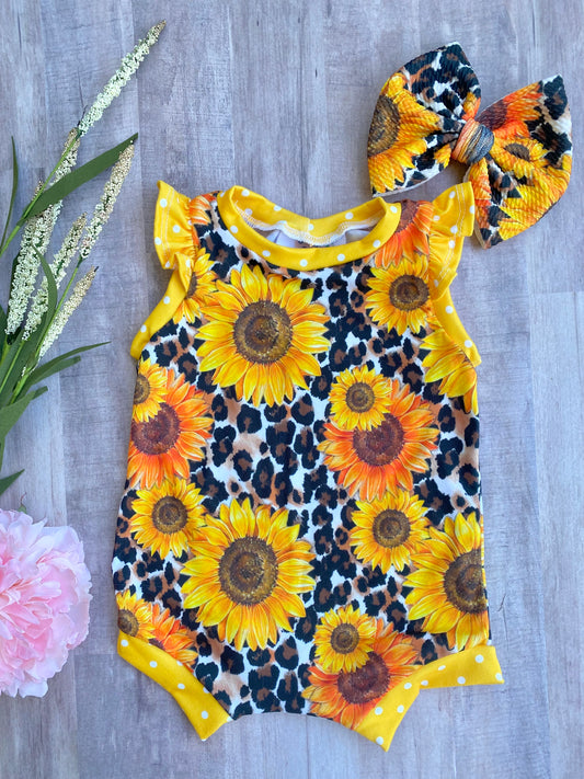 Stay Wild - Flutter Romper