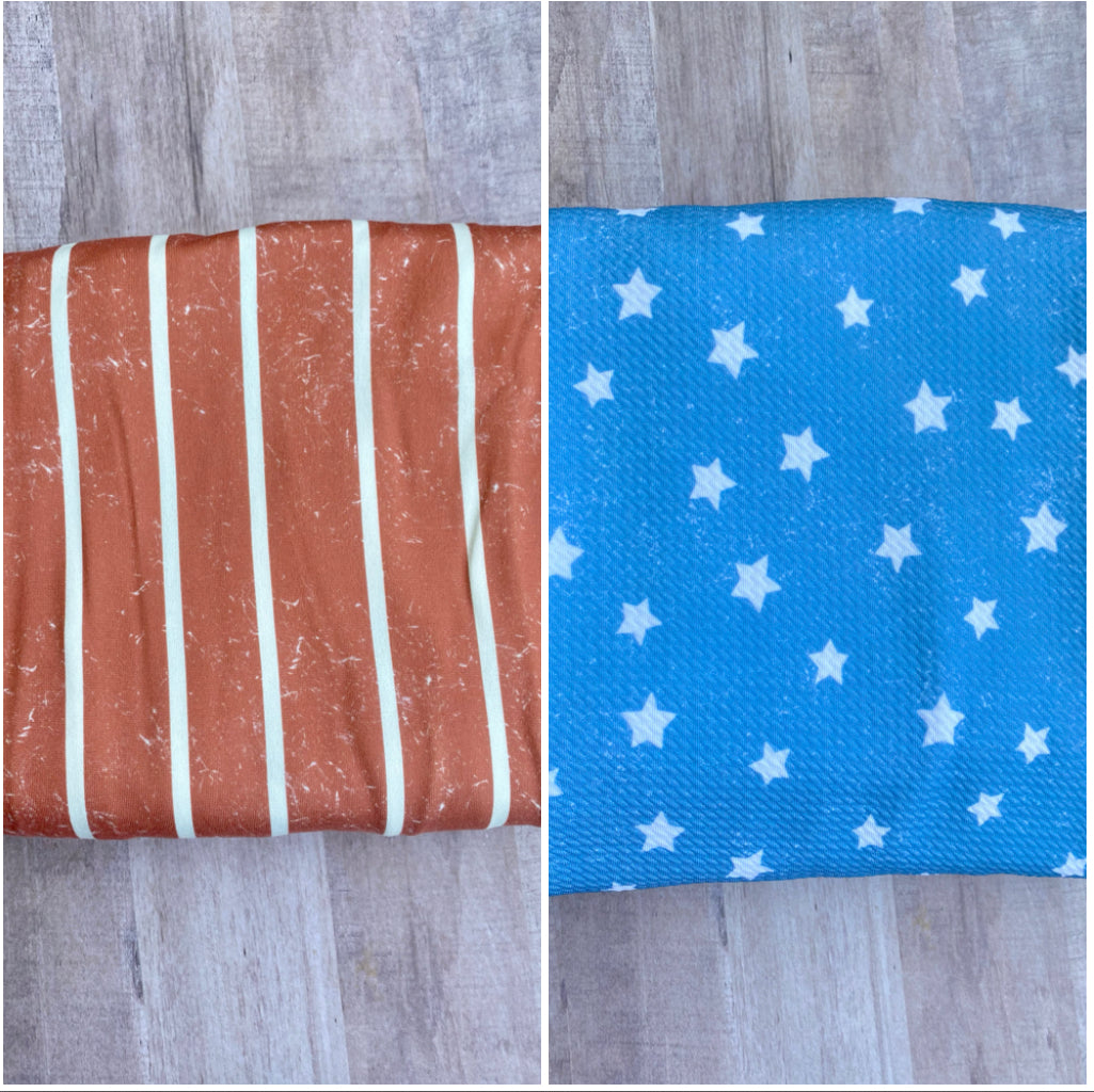 Vintage Stars & Stripes- Ruffle Bummies