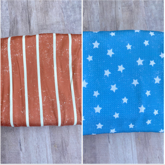 Vintage Stars & Stripes- Ruffle Bummies