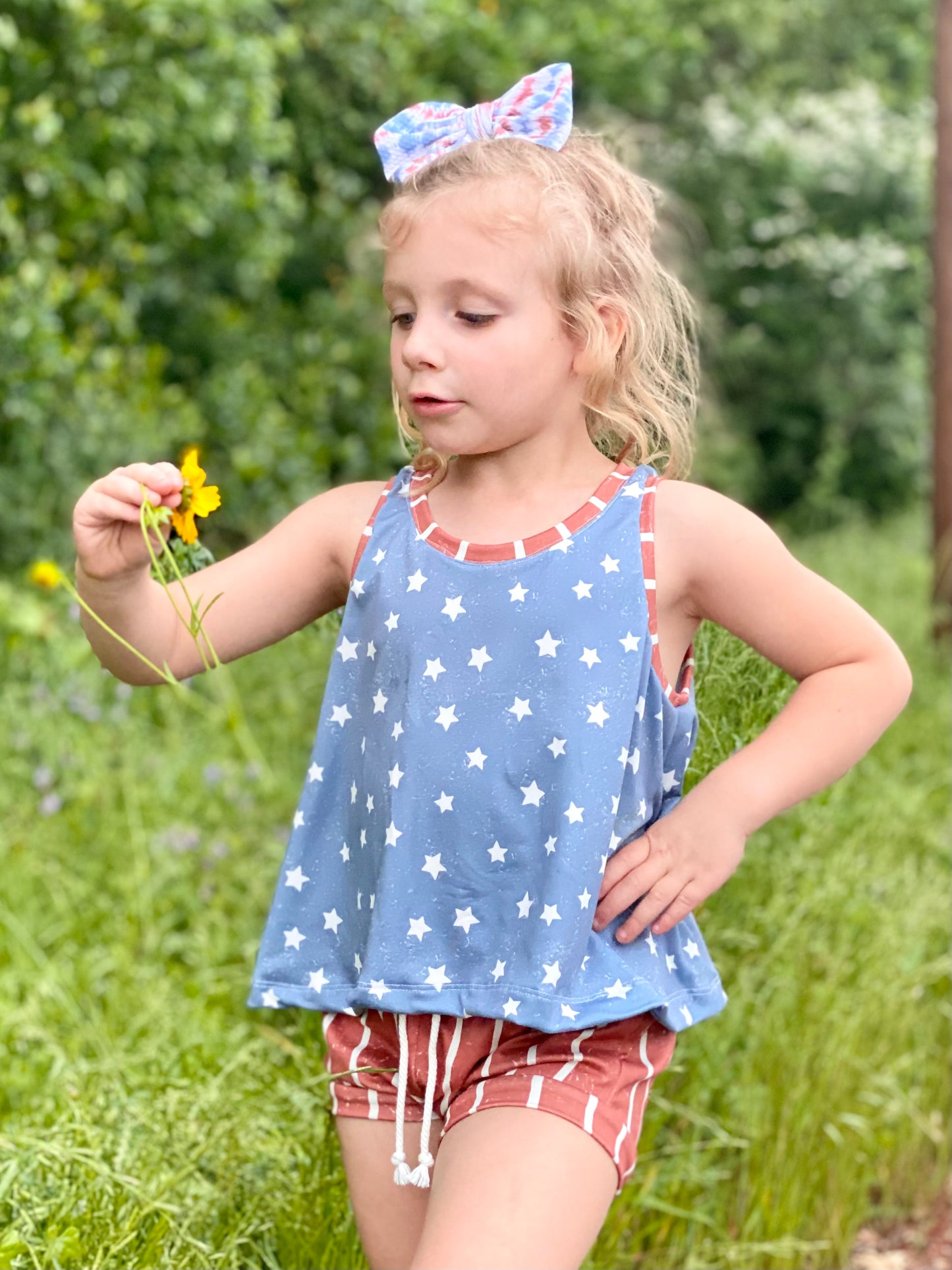 Vintage Stars & Stripes- Tank Tops