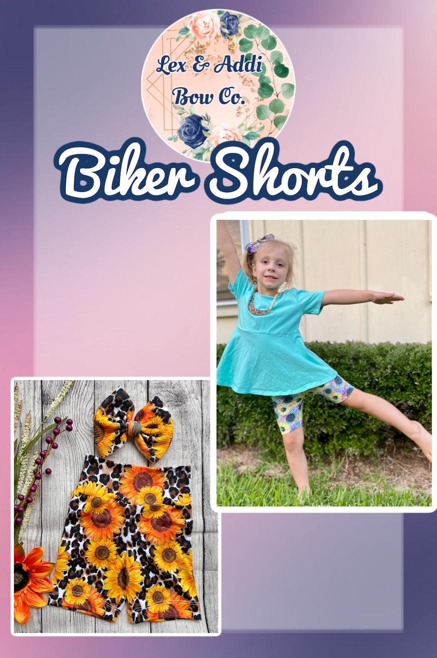 Brother Dots- Biker Shorts